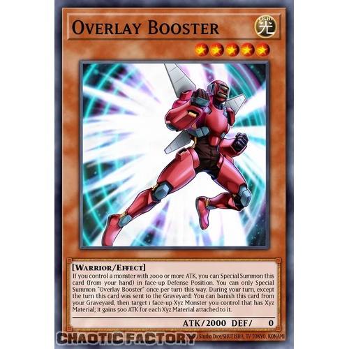 JUSH-EN042 Overlay Booster Rare 1st Edition NM