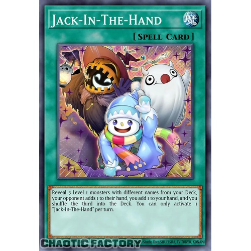 JUSH-EN054 Jack-In-The-Hand Rare 1st Edition NM