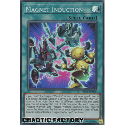 KICO-EN009 Magnet Induction Super Rare 1st Edition NM