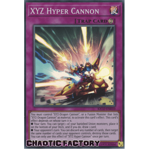 KICO-EN010 XYZ Hyper Cannon Super Rare 1st Edition NM