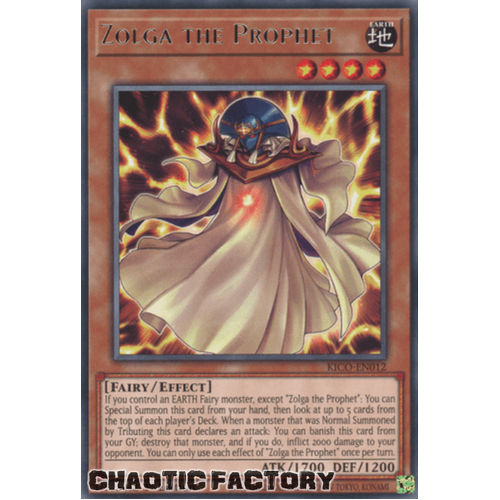 KICO-EN012 Zolga the Prophet Rare 1st Edition NM
