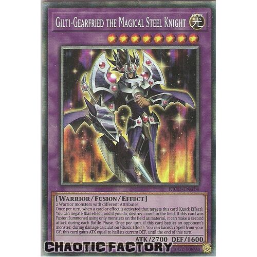 KICO-EN014 Collectors Rare Gilti-Gearfried the Magical Steel Knight 1st Edition NM