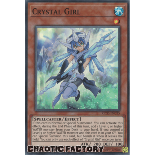 KICO-EN015 Crystal Girl Super Rare 1st Edition NM