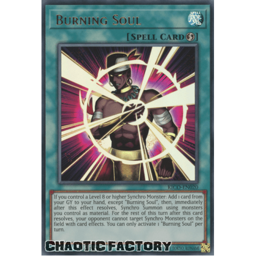 KICO-EN020 Burning Soul Ultra Rare 1st Edition NM