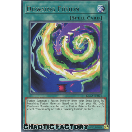 KICO-EN024 Dowsing Fusion Rare 1st Edition NM