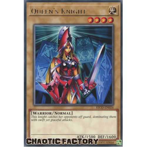 KICO-EN026 Queen's Knight Rare 1st Edition NM