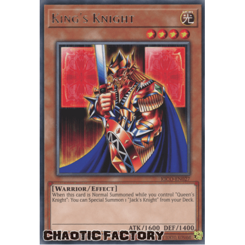 KICO-EN027 King's Knight Rare 1st Edition NM