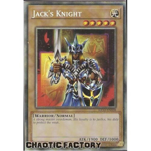 KICO-EN028 Collectors Rare Jack's Knight 1st Edition NM