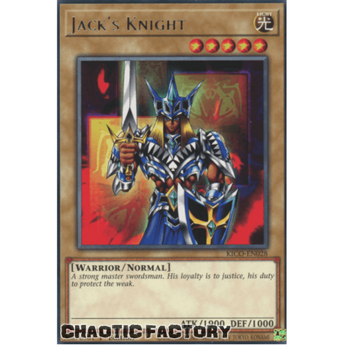 KICO-EN028 Jack's Knight Rare 1st Edition NM
