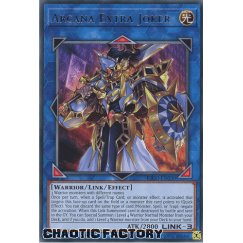 KICO-EN030 Arcana Extra Joker Rare 1st Edition NM