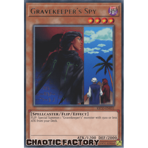 KICO-EN031 Gravekeeper's Spy Rare 1st Edition NM
