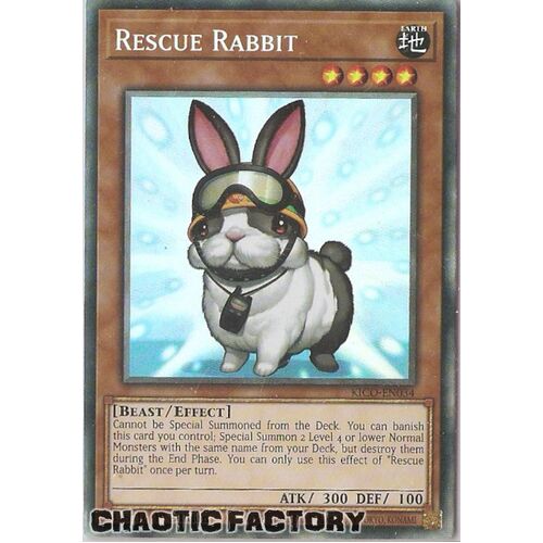 KICO-EN034 Collectors Rare Rescue Rabbit 1st Edition NM