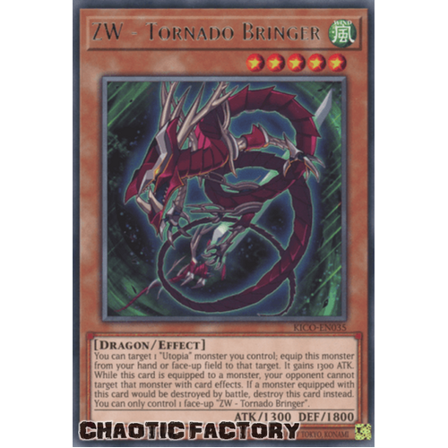 KICO-EN035 ZW - Tornado Bringer Rare 1st Edition NM