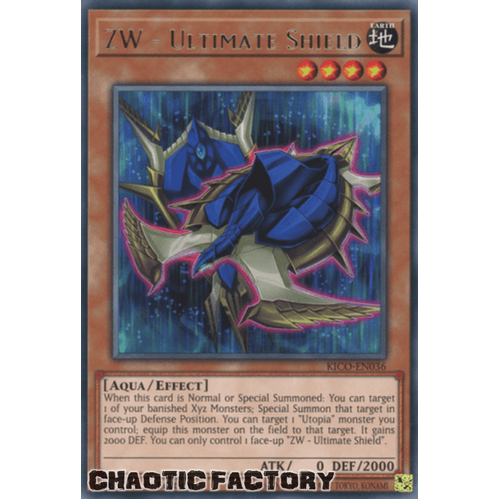 KICO-EN036 ZW - Ultimate Shield Rare 1st Edition NM