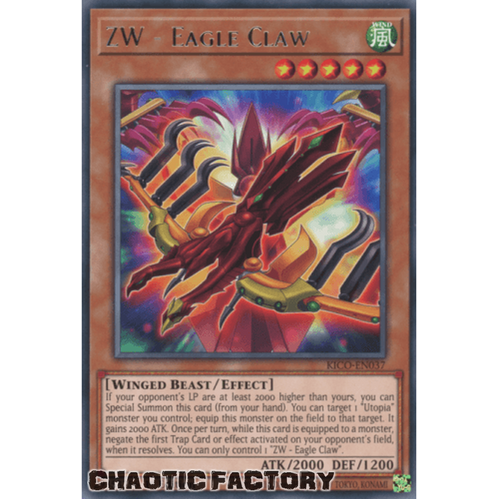 KICO-EN037 ZW - Eagle Claw Rare 1st Edition NM