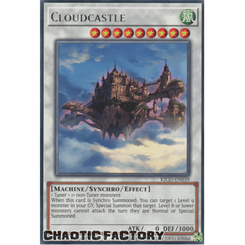 KICO-EN039 Cloudcastle Rare 1st Edition NM