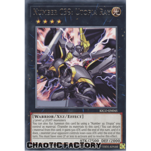 KICO-EN045 Number C39: Utopia Ray Rare 1st Edition NM