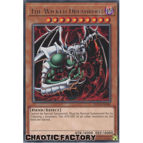 KICO-EN060 The Wicked Dreadroot Rare 1st Edition NM