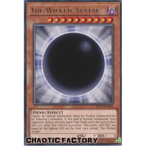 KICO-EN061 The Wicked Avatar Rare 1st Edition NM
