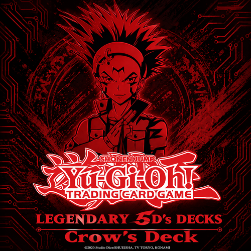 L5DD 3x Legendary 5D's Crow Deck 1st Edition Factory Sealed inc Mulcharmy!