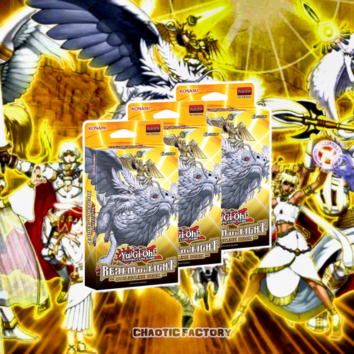 YU-GI-OH! TCG Structure Deck  Realm of Light Reprint X3