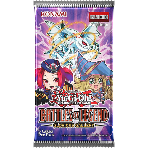 Yu-Gi-Oh! TCG: Battles of Legend - Glorious Gallery Booster PACK