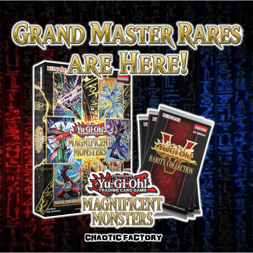 YU-GI-OH TCG Magnificent Monsters Box X RA05 3-pack Bundle