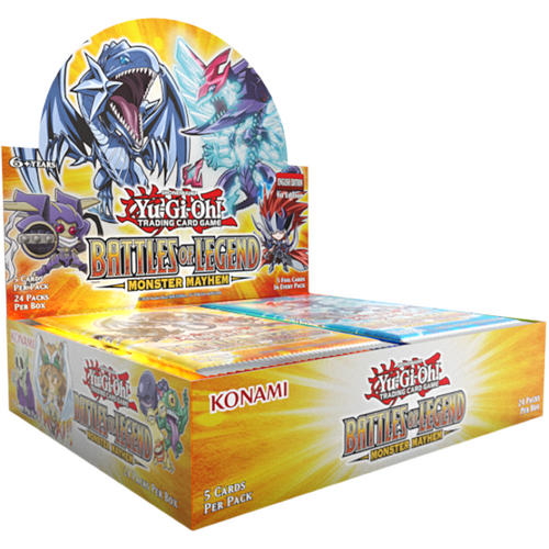 YU-GI-OH! TCG Battles of Legend: Monster Mayhem Booster Box