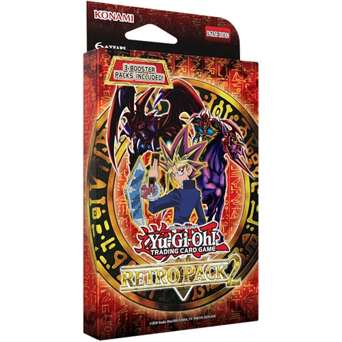 YuGiOh Retro Pack 2 - 3 Booster Tuck Box