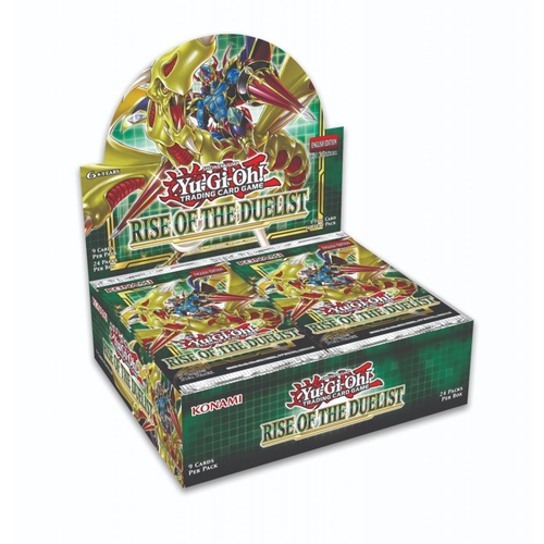 YU-GI-OH! TCG EURO PRINT Rise of the Duelist Booster Box 1st Edition