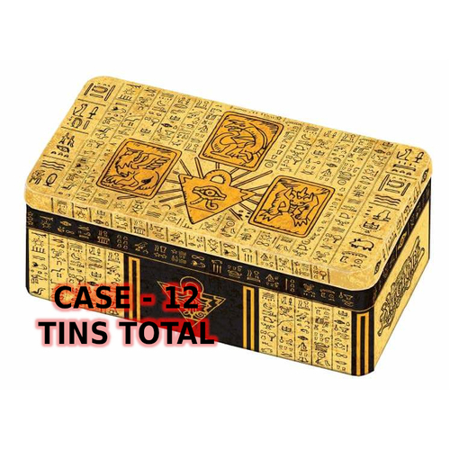 YU-GI-OH! TCG 2022  (CASE - 12 TINS TOTAL) MEGA Tin of the Pharaoh's Gods