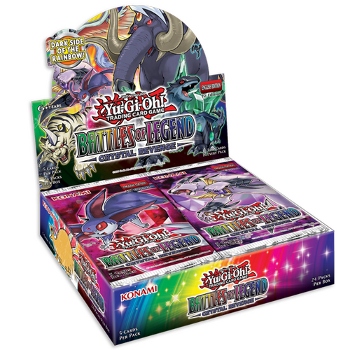YU-GI-OH! TCG Battles of Legends: Crystal Revenge Booster Box
