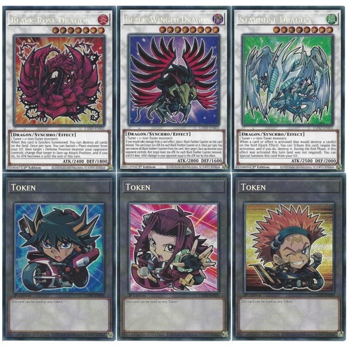 6 Card L5DD Secret Rare Set : Sealed Pack of 6 Chibi Art Promo Cards