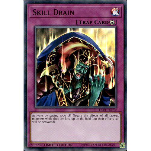 Skill Drain LART-EN012 Ultra Rare Lost Art Promo NM