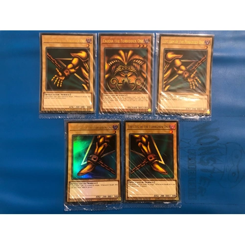 SEALED Exodia The Forbidden One Complete Set LART Ultra Rare Limited Ed