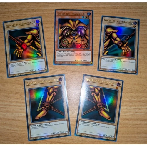 LART Exodia set Unsealed LART-EN004 EN002 EN003