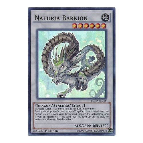 Naturia Barkion - LC5D-EN245 - Ultra Rare 1st Edition NM