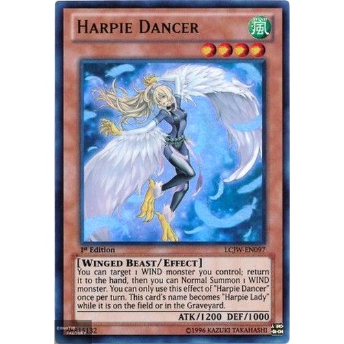 Yugioh Harpie Dancer - LCJW-EN097 - Ultra Rare 1st Edition
