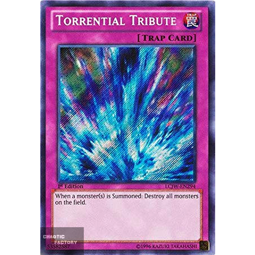 US PRINT Torrential Tribute LCJW-EN294 Secret Rare 1st Edition NM