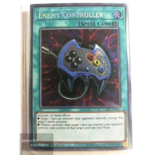 LCKC-EN032 Enemy Controller Secret Rare 1st Edition NM