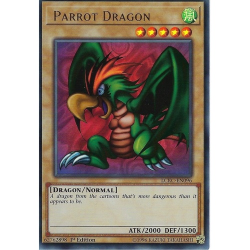 LCKC-EN096 Parrot Dragon Ultra Rare 1st Edition NM