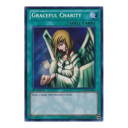 Graceful Charity - LCYW-EN064 - Secret Rare 1st Edition LP