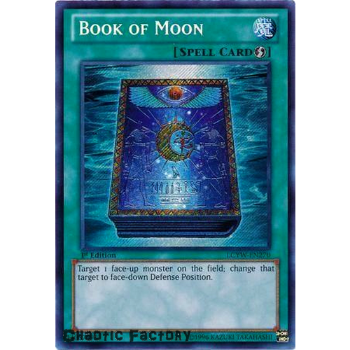 Book of Moon - LCYW-EN270 - Secret Rare 1st Edition NM