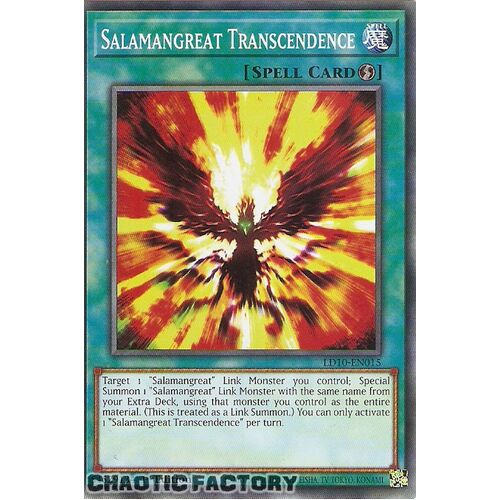 LD10-EN015 Common Salamangreat Transcendence 1st Edition NM