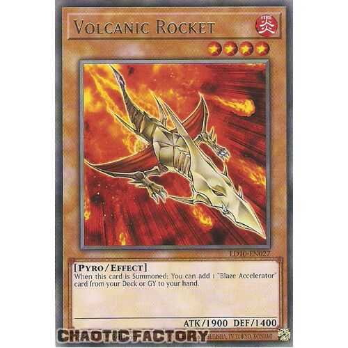 LD10-EN027 Rare Volcanic Rocket 1st Edition NM