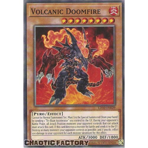 LD10-EN029 Common Volcanic Doomfire 1st Edition NM