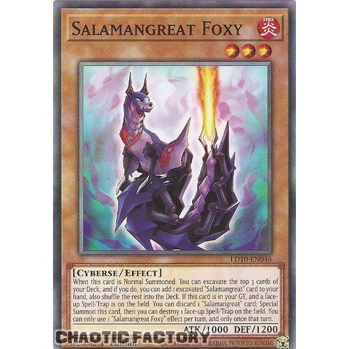 LD10-EN046 Common Salamangreat Foxy 1st Edition NM