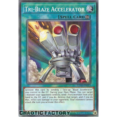 LD10-EN053 Common Tri-Blaze Accelerator 1st Edition NM