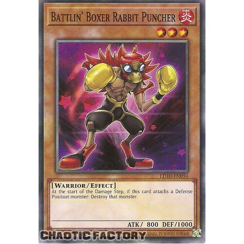 LD10-EN054 Common Battlin' Boxer Rabbit Puncher 1st Edition NM