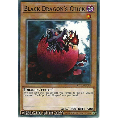 LDS1-EN002 Black Dragon's Chick Common 1st Edition NM